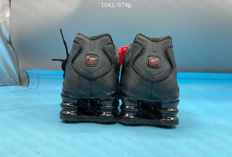 NIKE SHOX TL TRIPLE BLACK 2