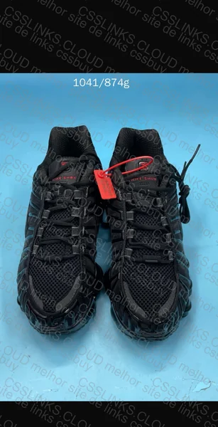 NIKE SHOX TL TRIPLE BLACK 8