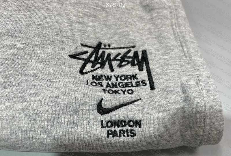 Nike Stussy Pants Sweatpants with Measurements 3