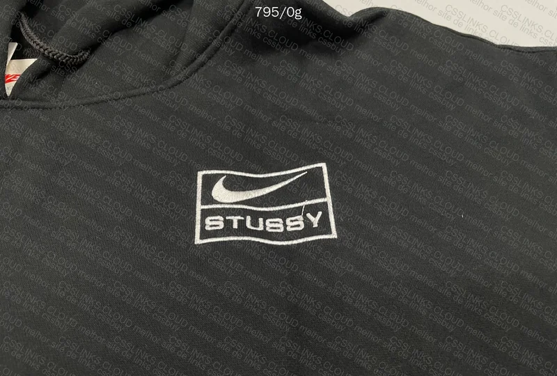 Nike Stussy Sweatshirt with Measurements 8