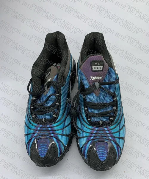 Nike tailwind skepta chrome blue 6