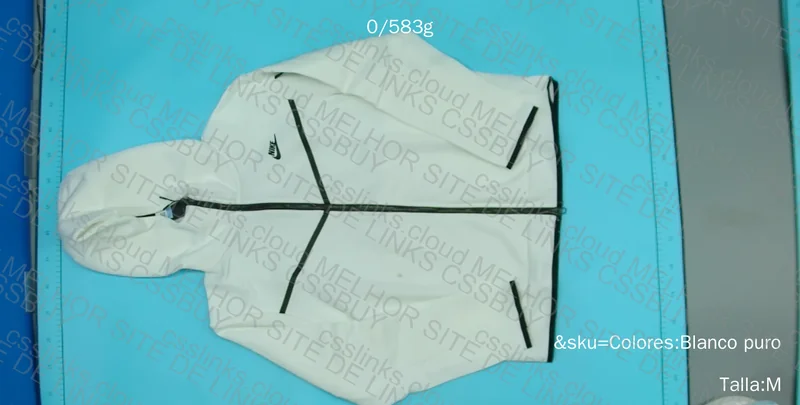 White Nike Tech 3