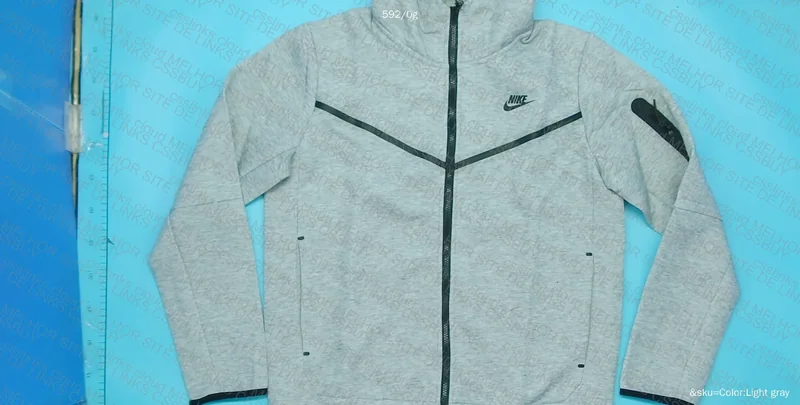 Gray Nike Tech 3