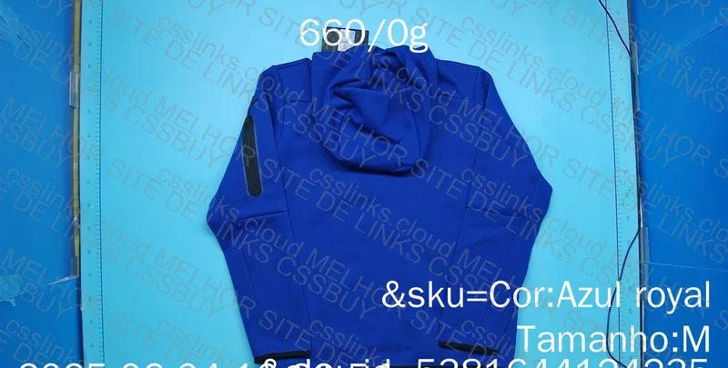 Royal Blue Nike Tech Fleece 2