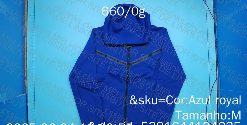Royal Blue Nike Tech Fleece 3