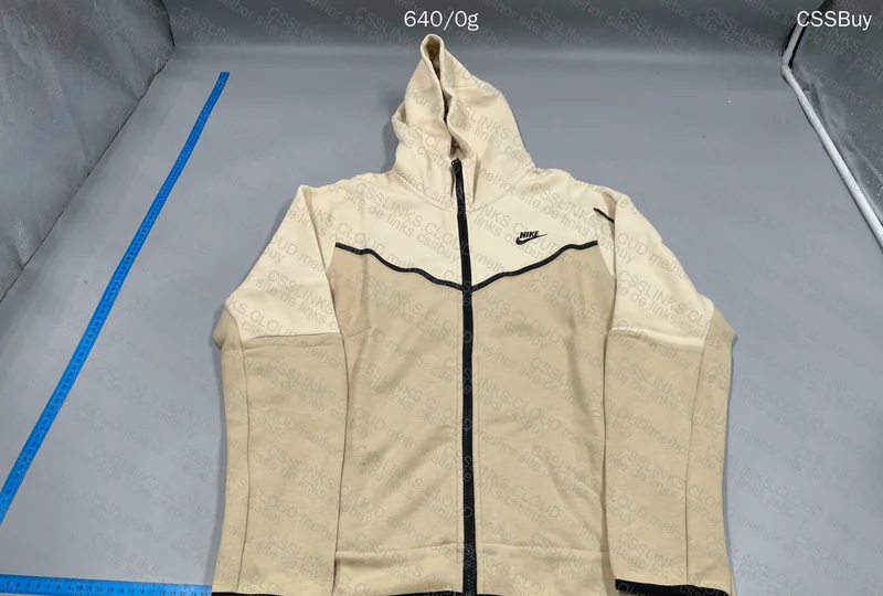 Beige Nike Tech Fleece