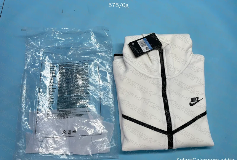 White Nike Tech Fleece