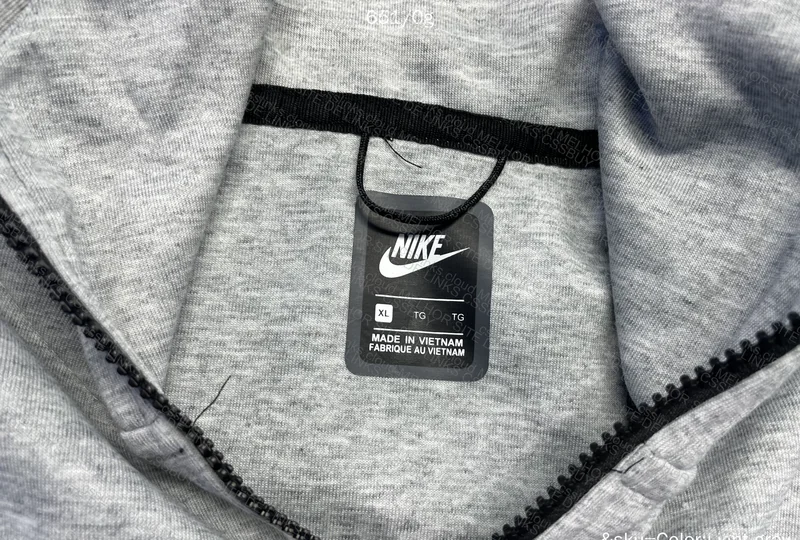 Light Gray Nike Tech Fleece