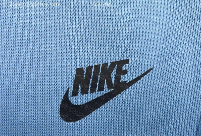 NIKE Tech Fleece CONJUNTO Azul Claro e Branco/Cinza - CSSDEALS 10