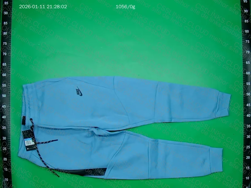 NIKE Tech Fleece CONJUNTO Azul Claro e Branco/Cinza - CSSDEALS 5