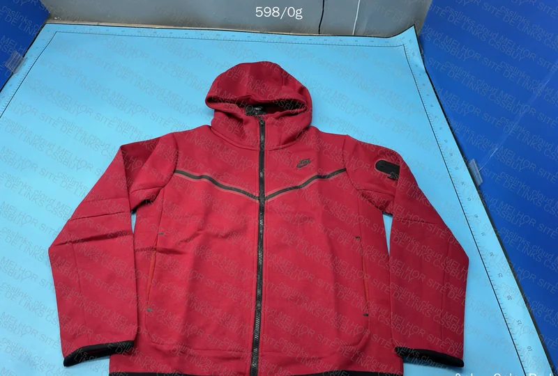 Nike Tech Fleece Red 2