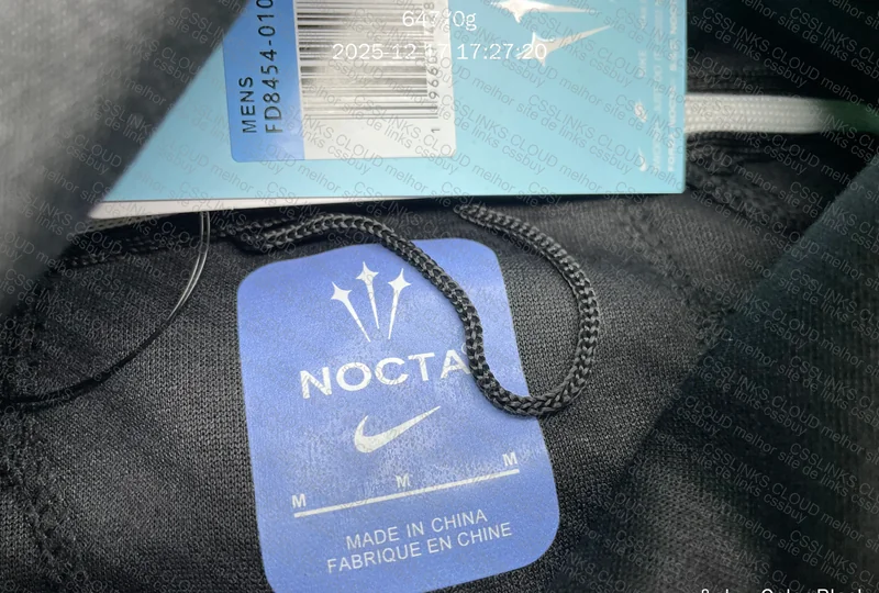 Nike Tech Fleece x Nocta Black 5
