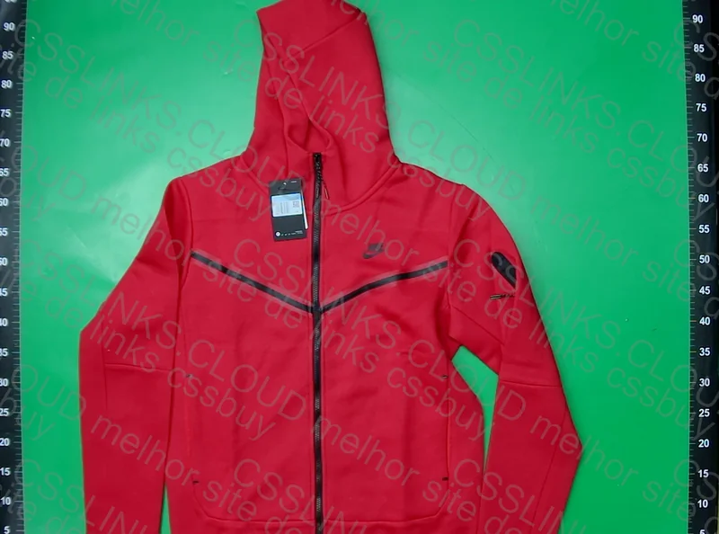 Nike Teech Fleece Vermelha 5
