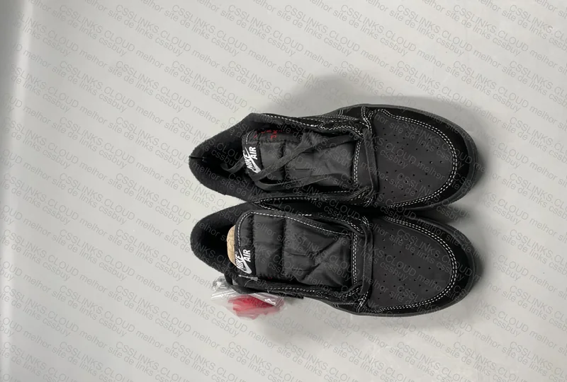 Nike Travis Scott x Aj1 Low black phantom 2