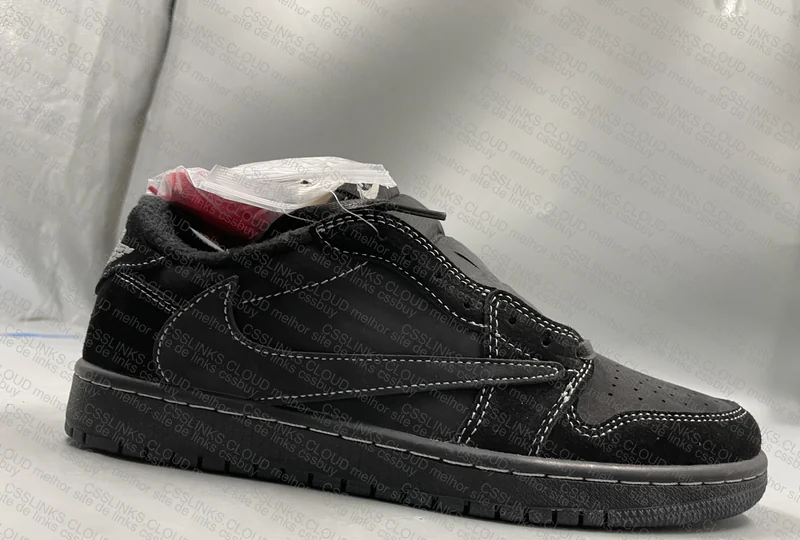 Nike Travis Scott x Aj1 Low black phantom 4