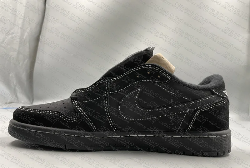 Nike Travis Scott x Aj1 Low black phantom 5