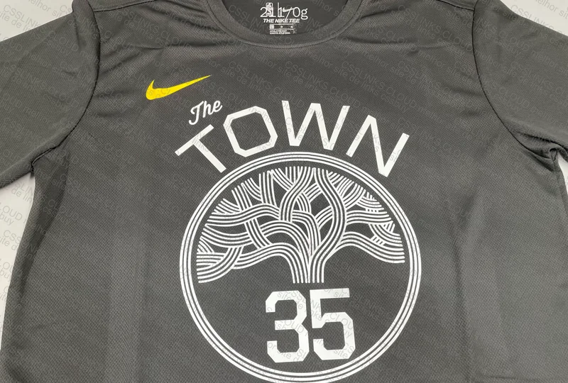 NIKE X NBA T-SHIRT "GSW - THE TOWN" #35 DURANT 4