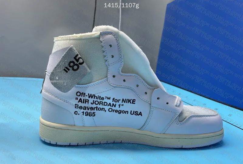 Nike x Off-White Jordan 1 Retro High White 4