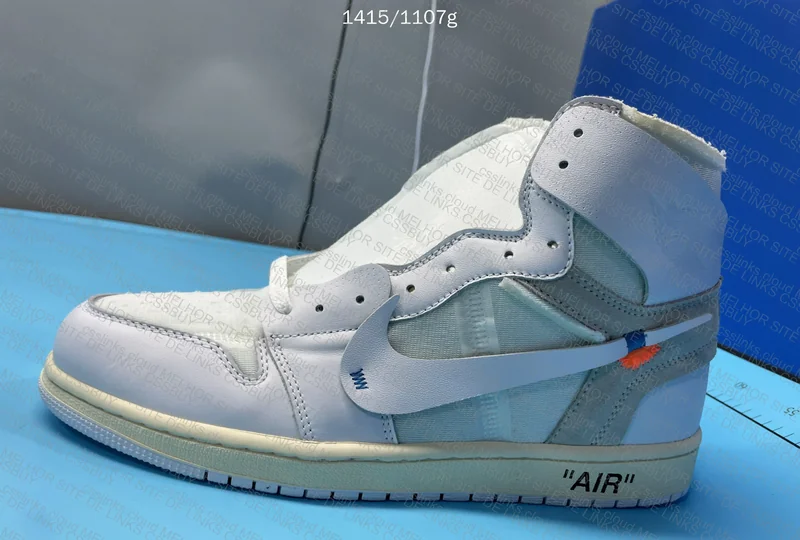 Nike x Off-White Jordan 1 Retro High White 5