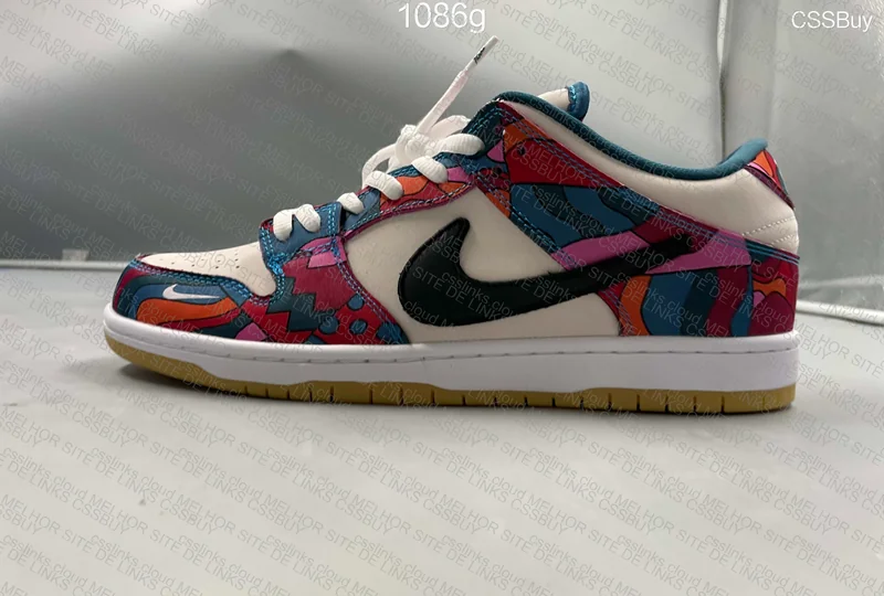 Nike x Parra SB Dunk Low Pro "Abstract Art" 10