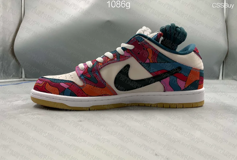 Nike x Parra SB Dunk Low Pro "Abstract Art" 9