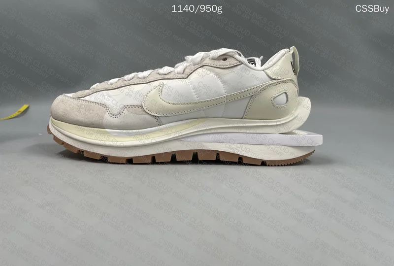 Nike x Sacai White and Gum 2