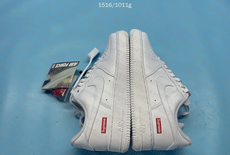 Nike x Supreme Air Force 1 Low "Mini Box Logo White" 5