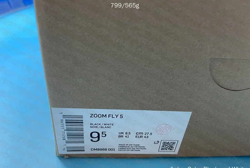 Nike Zoom Fly 5 Black 6