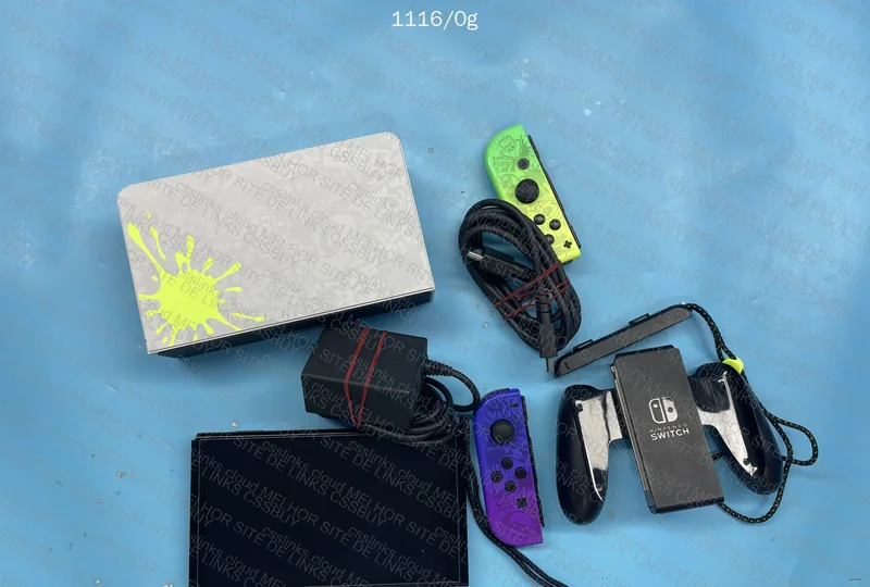 Nintendo switch OLED desbloqueado 256gb
