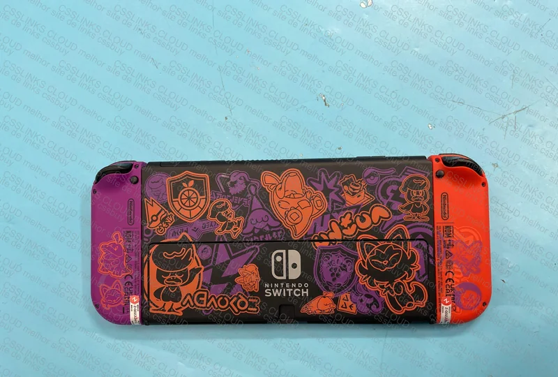 Nintendo Switch OLED Unlocked Pokemon Edition 4