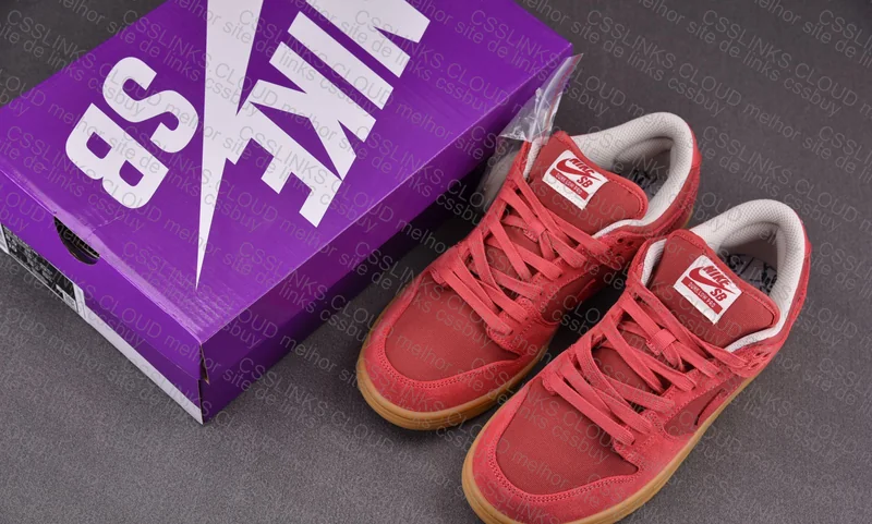 NK Dunk SB Low - Red Gum