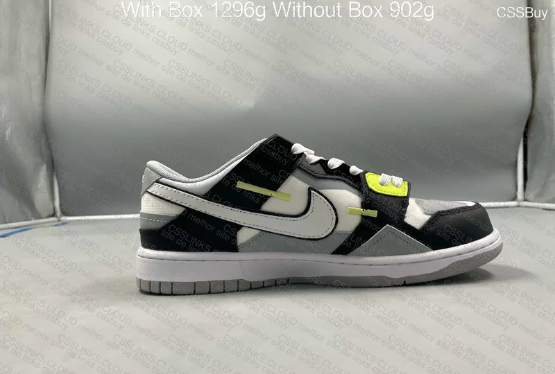 NK Dunk Scrap "Wolf Grey" 6