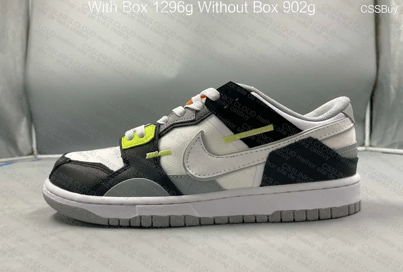 NK Dunk Scrap "Wolf Grey" 7
