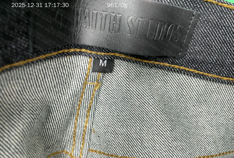 No Faith Studios Raw Denim 3