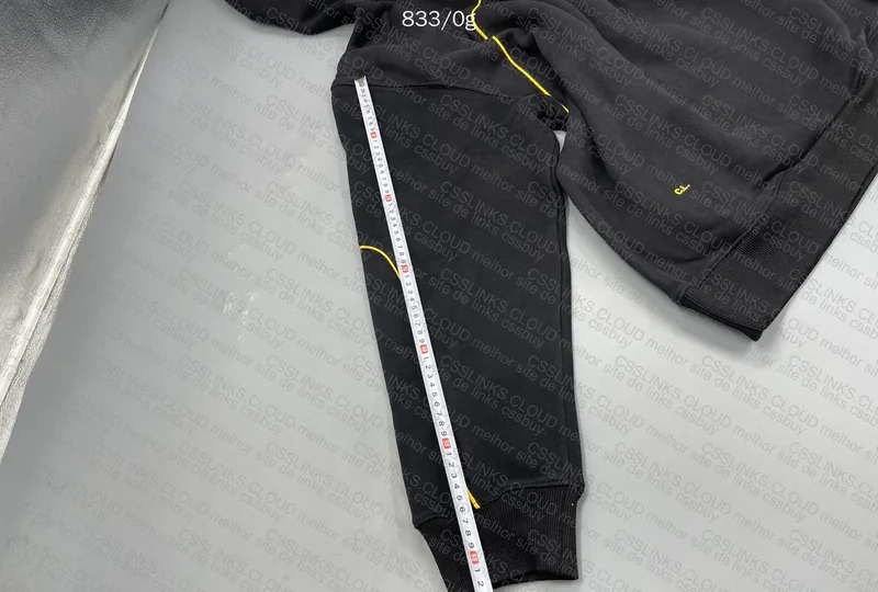 Nocta Hoodie Black - With Measurements 10