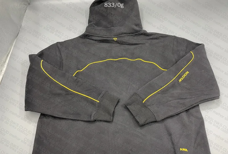 Nocta Hoodie Black - With Measurements 4