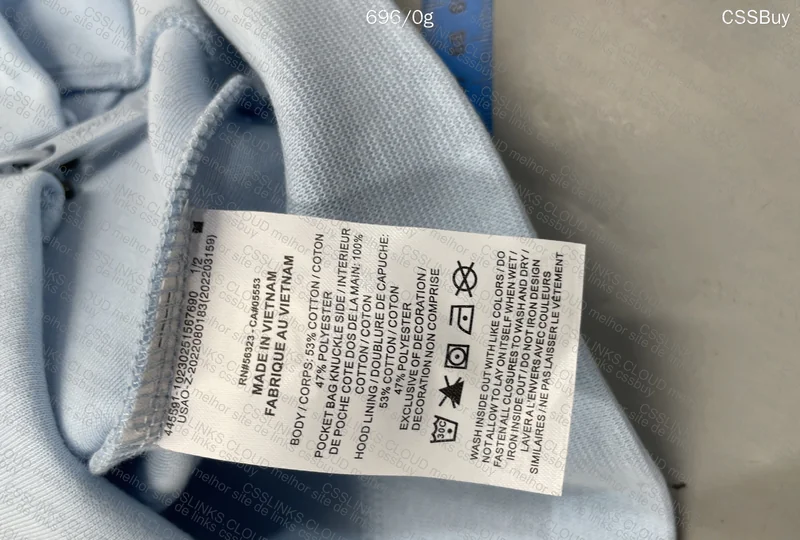 Nocta Tech Fleece (Baby Blue) 3