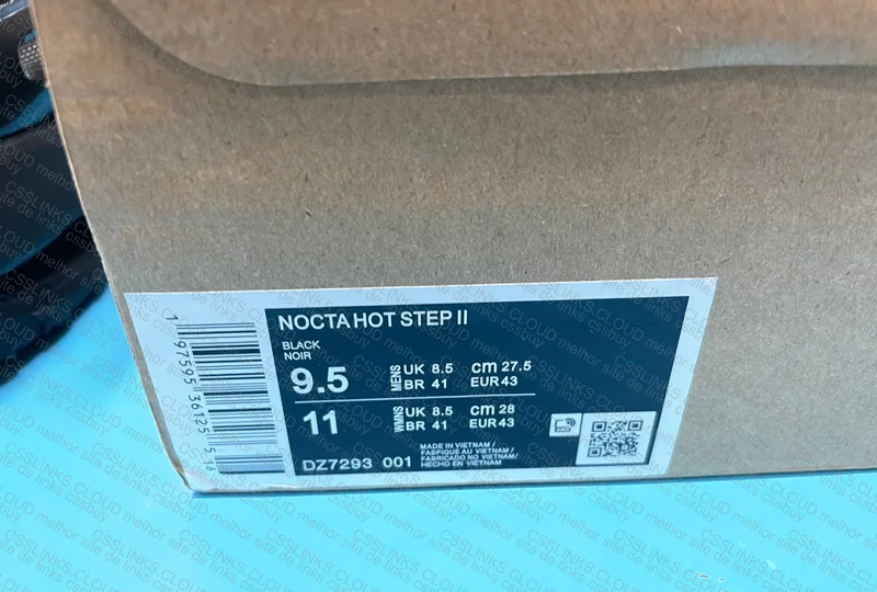 [NOCTA x NIKE] Hot Step 2 Black - Won in Raffle