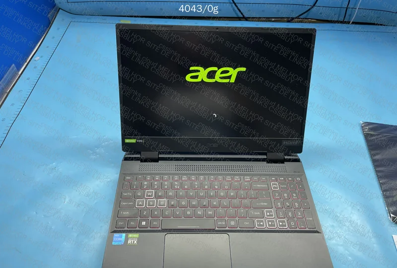 Notebook Acer i7 12700h rtx 3060 3