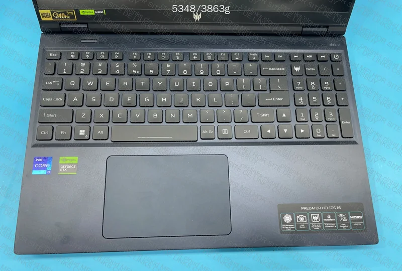 Notebook Acer Predator Helios 16 RTX 4080 3