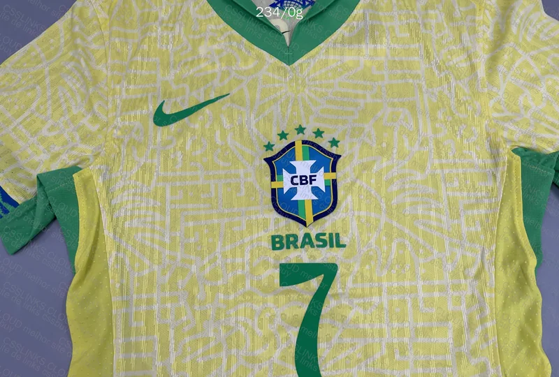 New Brazilian National Team Yellow Jersey 3