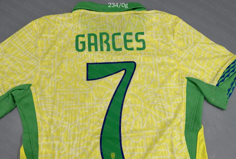 New Brazilian National Team Yellow Jersey 7