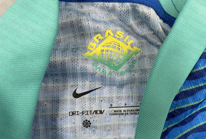 New Brazilian National Team Blue Jersey (Player Version)
