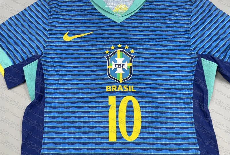 New Brazilian National Team Blue Jersey (Player Version) 2