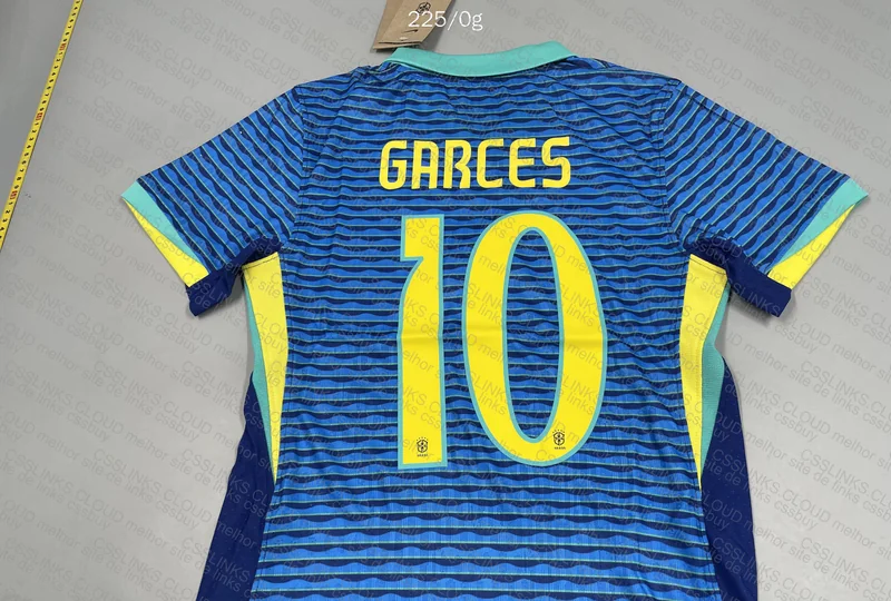 New Brazilian National Team Blue Jersey (Player Version) 4