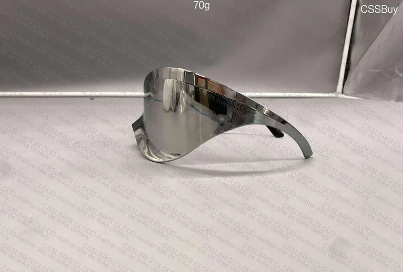 Balenciaga Mask Chrome Glasses