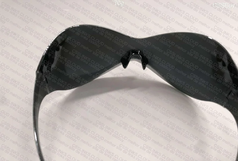 Balenciaga Mask Chrome Glasses 3