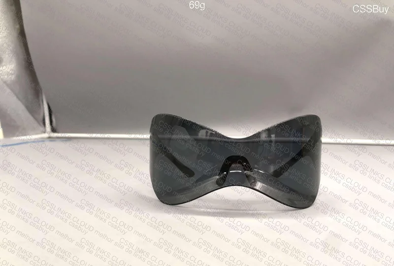 Balenciaga Mask Black Glasses 3