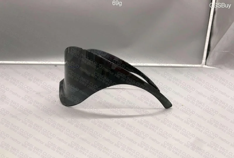 Balenciaga Mask Black Glasses 4