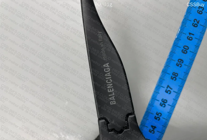 Balenciaga Swift Black Glasses 2